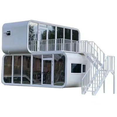Apple Cabin Restaurant Maison préfabriquée avec paroi en planche taillée et matériau résistant aux intempéries