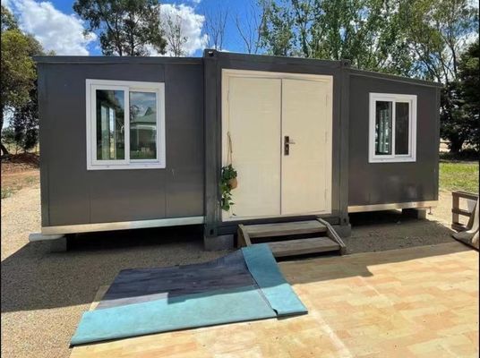 3 chambres à coucher maison préfabriquée modulaire petite trousse de kit maison de conteneurs
