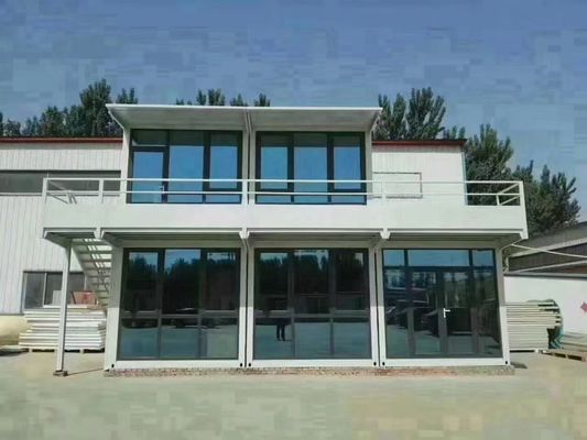 Maison de conteneurs micro-préfabriqués réfabriqués 5950 mm