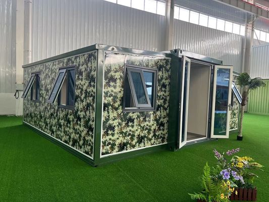 3 chambres à coucher maison préfabriquée modulaire petite trousse de kit maison de conteneurs