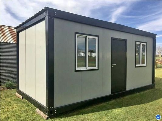 3 chambres à coucher maison préfabriquée modulaire petite trousse de kit maison de conteneurs