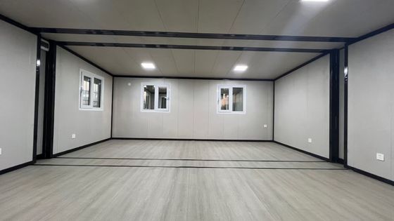 fenêtre en aluminium 20 pieds 40 pieds 3 chambres de luxe conteneur pliable en expansion maison