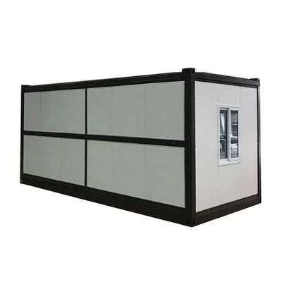 Maison préfabriquée à fenêtre en aluminium Maison de conteneur pliable modulaire pour le support technique en ligne
