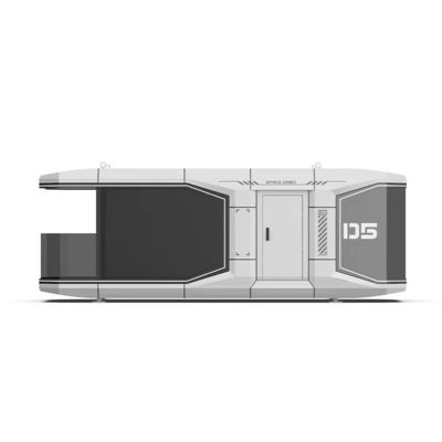 Container modulaire logement temporaire espace maison capsule avec un design contemporain