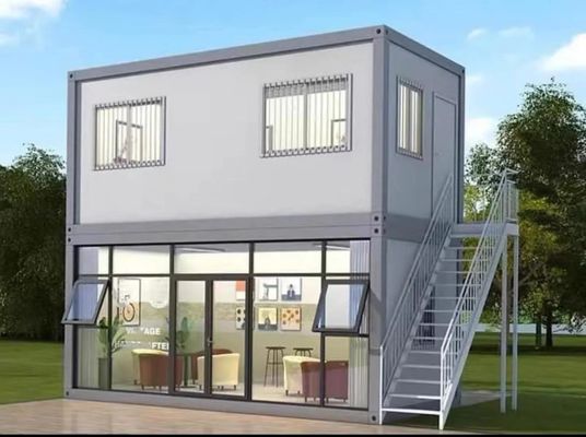 Installation rapide maison de conteneurs préfabriquée avec plancher en carton MGO