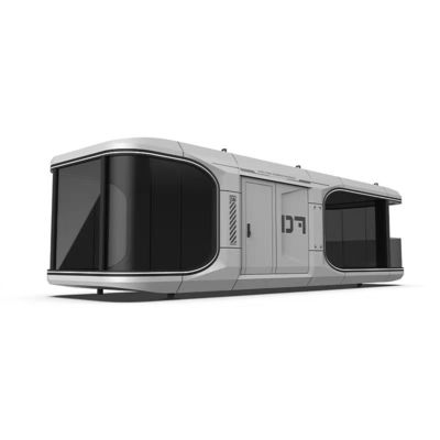 Capsule d'espace personnalisée avec panneau sandwich en laine de roche