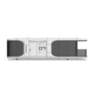 Capsule d'espace personnalisée avec panneau sandwich en laine de roche