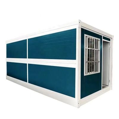 Maison modulaire pliable maison de conteneurs construite avec panneau sandwich mur