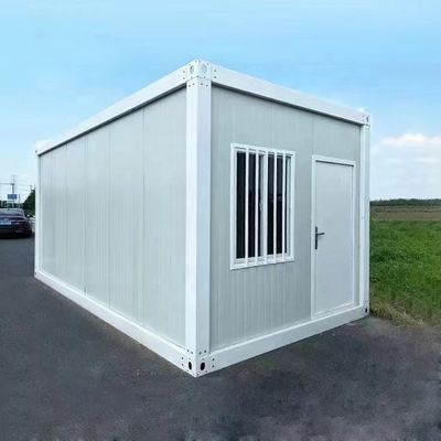 Résistance au vent Assemblage rapide cadre en acier léger Portable maison de conteneurs préfabriquée indépendante