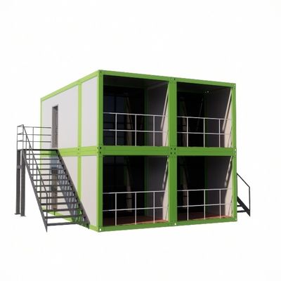 Résistance au vent Assemblage rapide cadre en acier léger Portable maison de conteneurs préfabriquée indépendante
