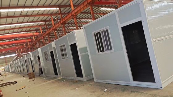 Convient 5950 mm Container pliable maisons préfabriquées maison de bureau maison à plat