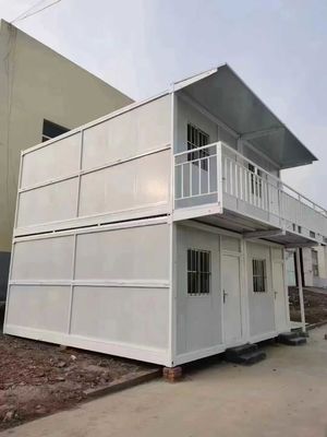 Maison modulaire pliable pour assemblage rapide et installation facile