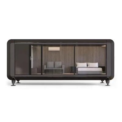 Plancher en bois composite modulaire préfabriqué Petites maisons Container bureau pour les besoins de bureau portables