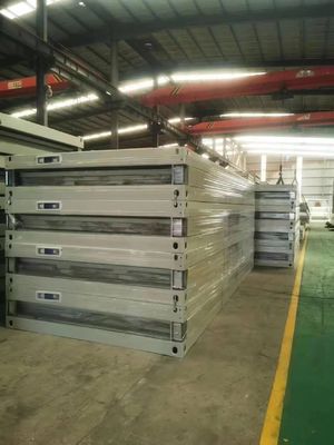 Panneau sandwich Paroi Z type Paquet plat Container pliable Maison de ferme préfabriquée