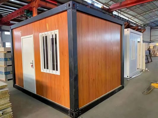 Maison préfabriquée avec fenêtre en aluminium