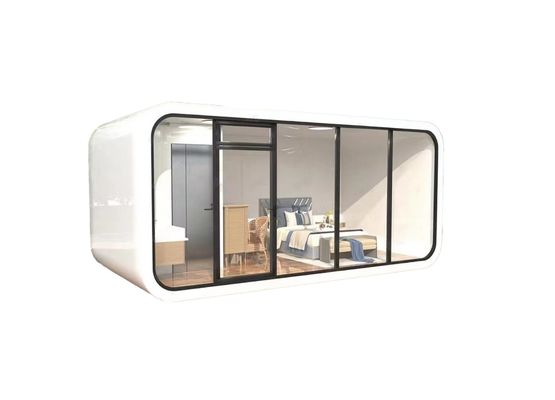 Maison préfabriquée moderne en plein air Maison de travail mobile Office Pod Apple Cabine avec design