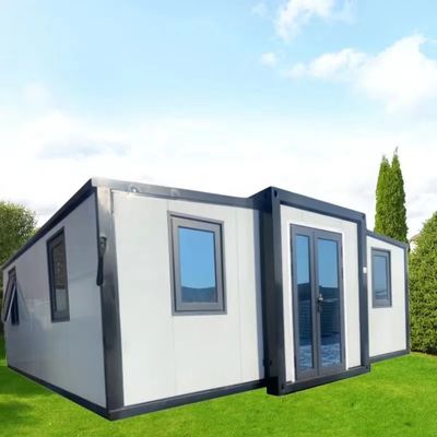 Container à double aile de 40 pieds, facile à installer, style moderne.