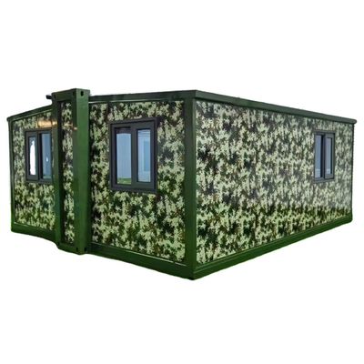 EPS panneaux sandwich mur 20ft 40ft 3 chambres à coucher conteneur pliable d'expansion maison