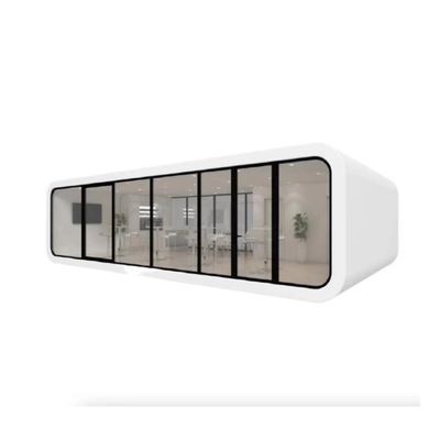 Plancher en bois composite Cabine modulaire de 20 pieds avec des matériaux écologiques