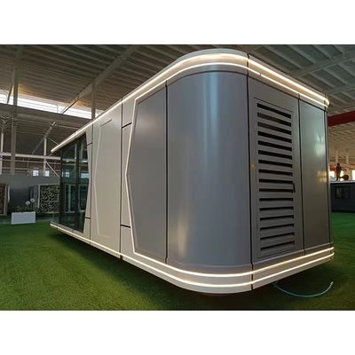 Cottage en verre de style contemporain pour les couples vacances en plein air