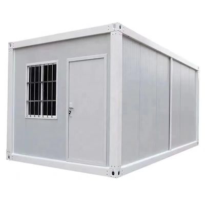 10 pieds 20 pieds conteneur pliable préfabriqué maisons de camping bureau avec panneau sandwich mur