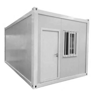 Container pliable maisons préfabriquées de petite taille bureau pratique installation de 20 pieds 40 pieds