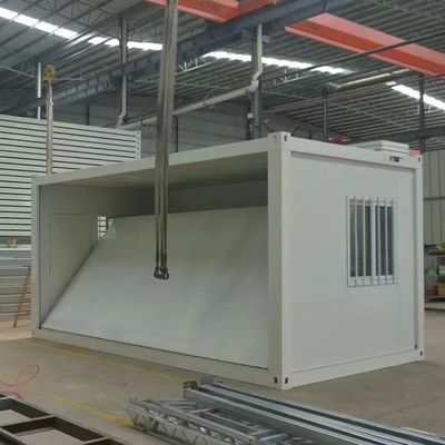 Maison de conteneur pliable de type Z préfabriquée étanche au vent avec cadre en acier léger Q235/Q345
