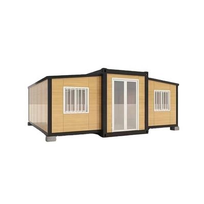 3 chambres de luxe conteneur pliable en expansion maison maison 20ft x 40ft plancher de planche MGO
