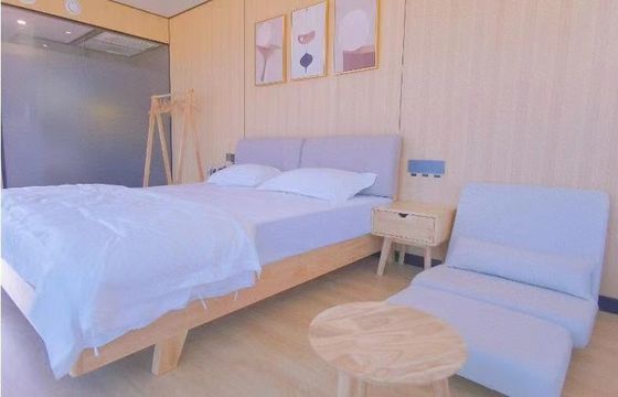 Maison préfabriquée de conception modulaire extérieure personnalisée pour les solutions de bureau Apple Cottage