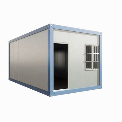 Q235/Q345 Maison de conteneur pliable à charpente en acier léger pour une construction rapide
