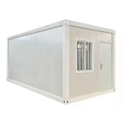 Container de maison préfabriquée avec assemblage rapide et structure de cadre en acier léger Q235/Q345