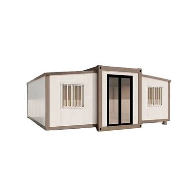 20 pieds préfabriqué maison pliable portable pour les bureaux et les maisons EPS toit sandwich panneau