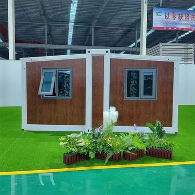 20 pieds préfabriqué maison pliable portable pour les bureaux et les maisons EPS toit sandwich panneau