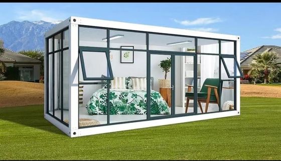 Chambres à coucher en conteneur préfabriqué pour la vie moderne