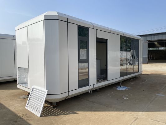 Cottage en verre lumineux sur mesure, parfait pour les couples, vacances à l'hôtel.