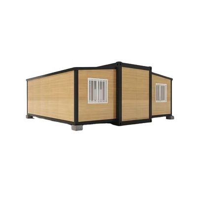 Container résidentiel pliable 20 pieds boîte d'expansion à double aile pour une vie facile