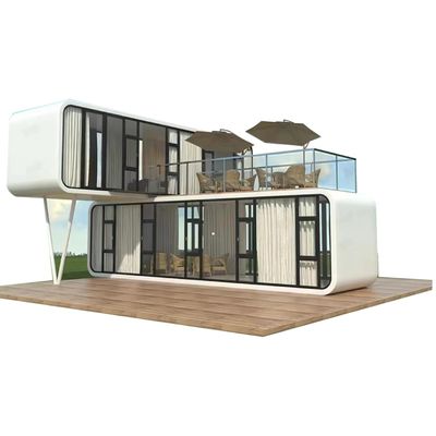 Maison modulaire préfabriquée contemporaine Fourniture Cabine à pommes mobile avec installation facile