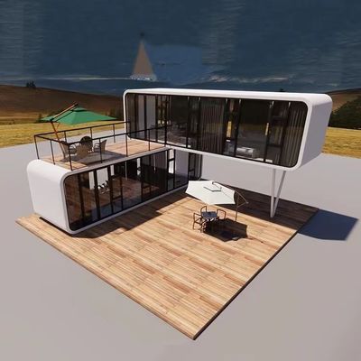 Maison modulaire préfabriquée contemporaine Fourniture Cabine à pommes mobile avec installation facile