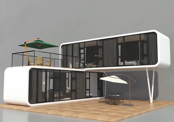 Maison modulaire préfabriquée contemporaine Fourniture Cabine à pommes mobile avec installation facile