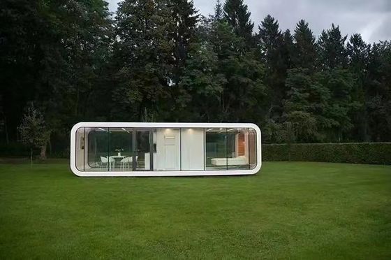 Modulaire préfabriqué Petites maisons Container Bureau Portable Apple Home Pod Cabine Apple mobile