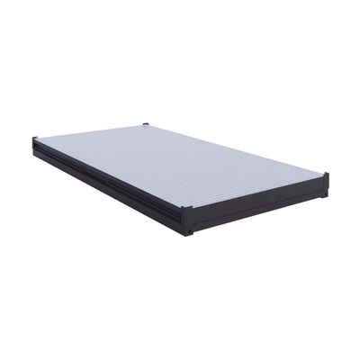 Maison pliante en conteneurs mobiles modulaires d'une longueur de 5950 mm et un plancher en bois de ciment en fibre