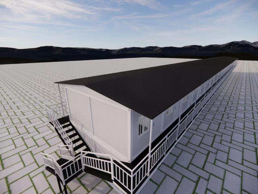 Rassembler rapidement salle de conteneurs maison modulaire préfabriquée avec avantage étanche au vent