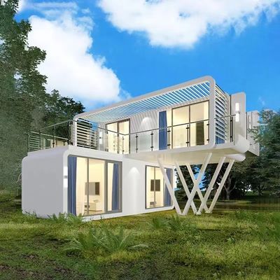 Apple Cabin Restaurant Maison préfabriquée avec paroi en planche taillée et matériau résistant aux intempéries