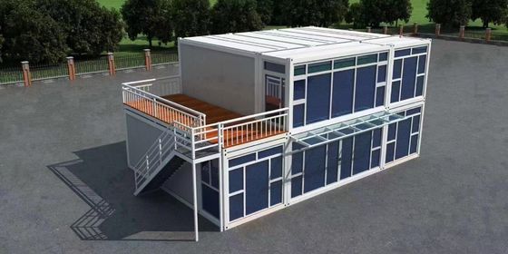Container pliable maison Container préfabriqué maison de bureau style de conception maison de ferme
