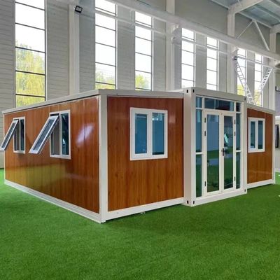 Containers pliables de conception moderne et préfabriqués pour une utilisation temporaire