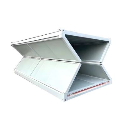 Maison de conteneur pliable préfabriquée contemporaine pour le bureau à domicile