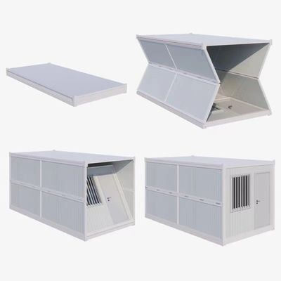 Maison de conteneur pliable préfabriquée contemporaine pour le bureau à domicile
