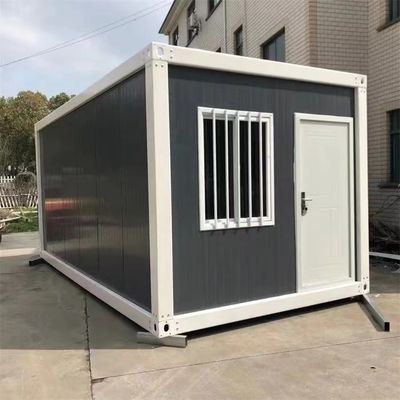 Les maisons de conteneurs préfabriquées assemblent facilement les micro maisons avec panneau sandwich mur