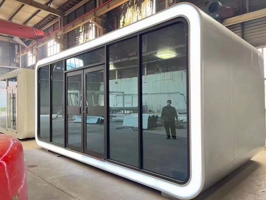 Chambre étoilée portable Capsule House Container évolutif Cabine à pommes