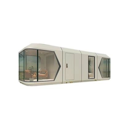 Maison mobile mobile préfabriquée avec support technique en ligne et maison capsule spatiale